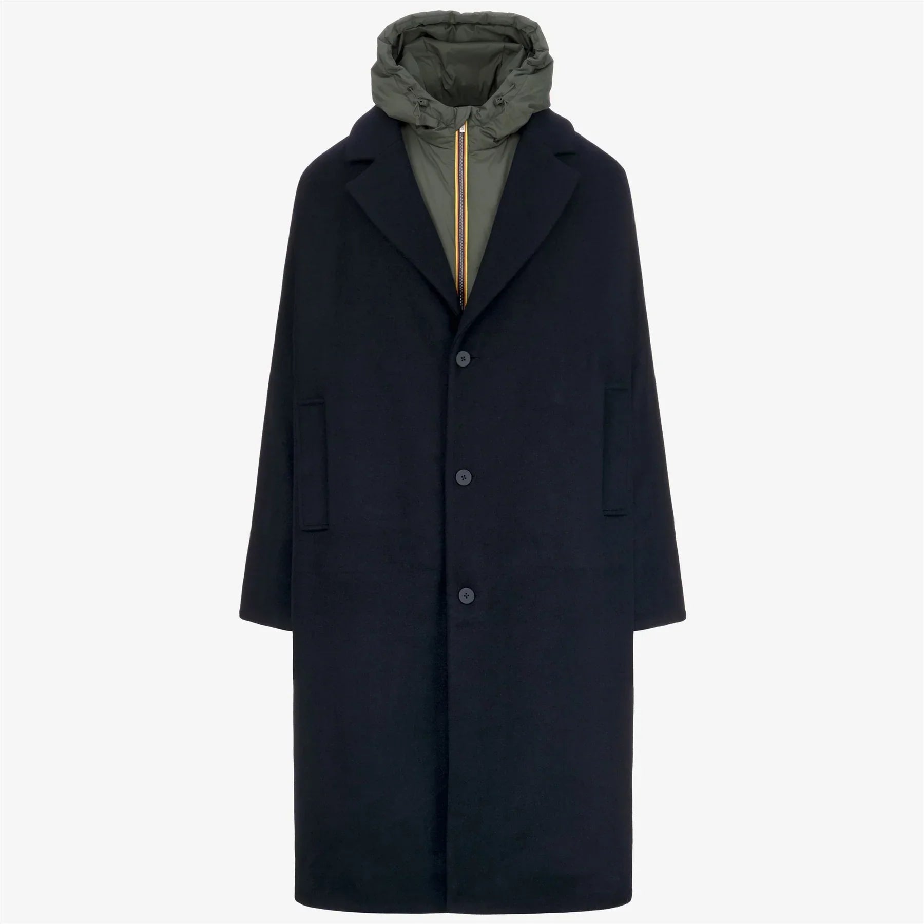 JENZAC WOOLMARK BLUE DEPTH-GREEN BLACKISH