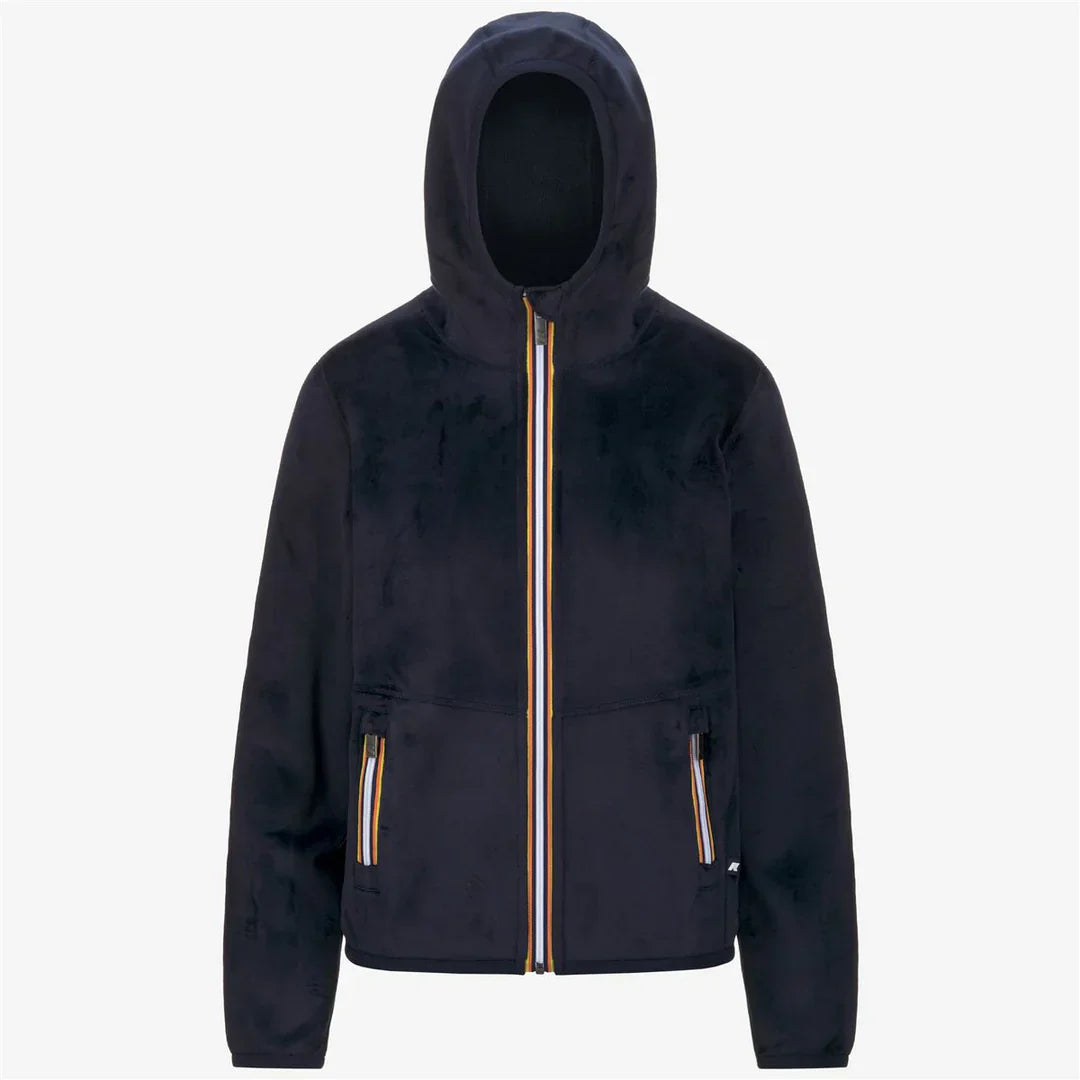 LILY VELOUR POLAR REVERSIBLE BLUE DEPTH-BLUE DEPTH
