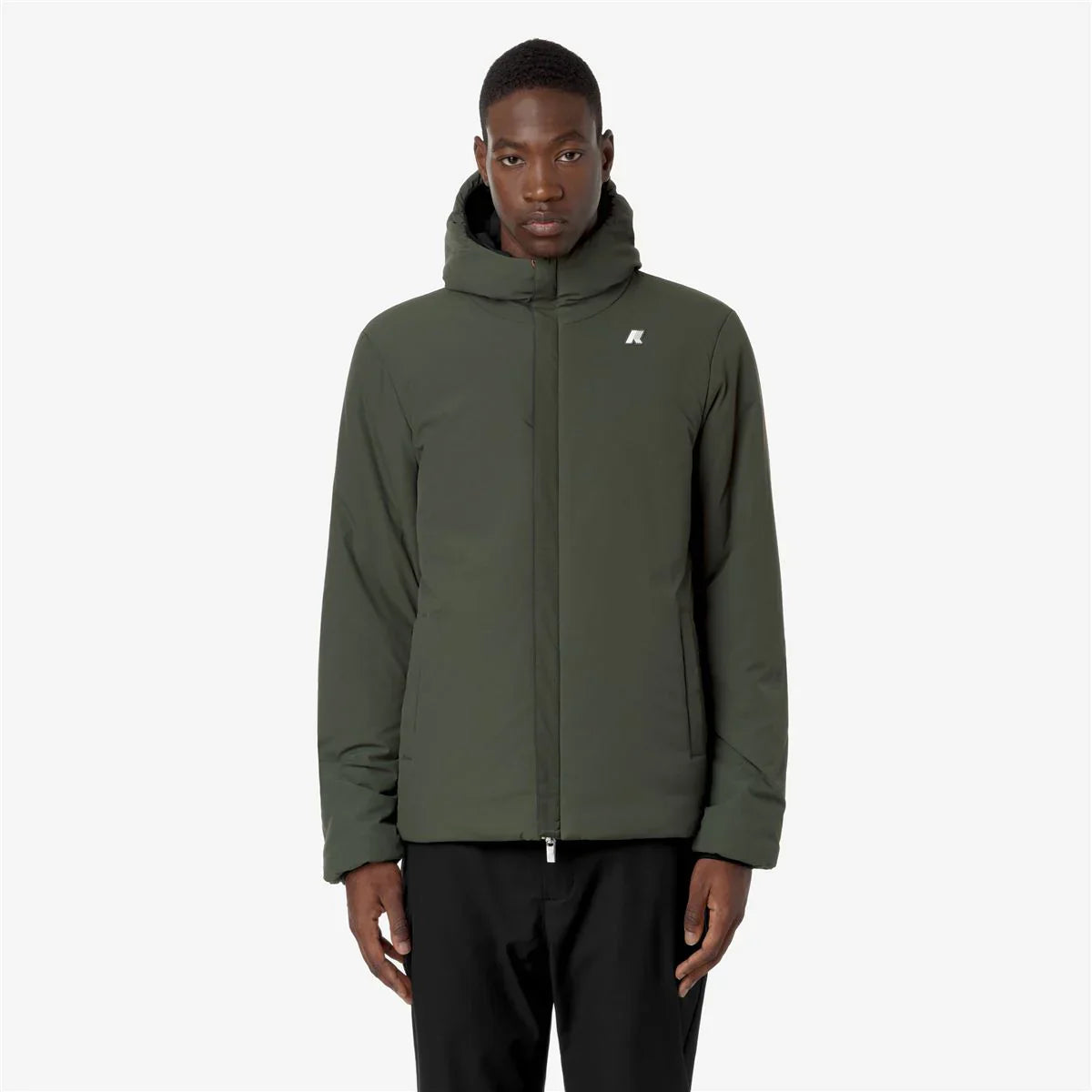 JACK ST WARM REVERSIBLE BLACK PURE-GREEN BLACKISH