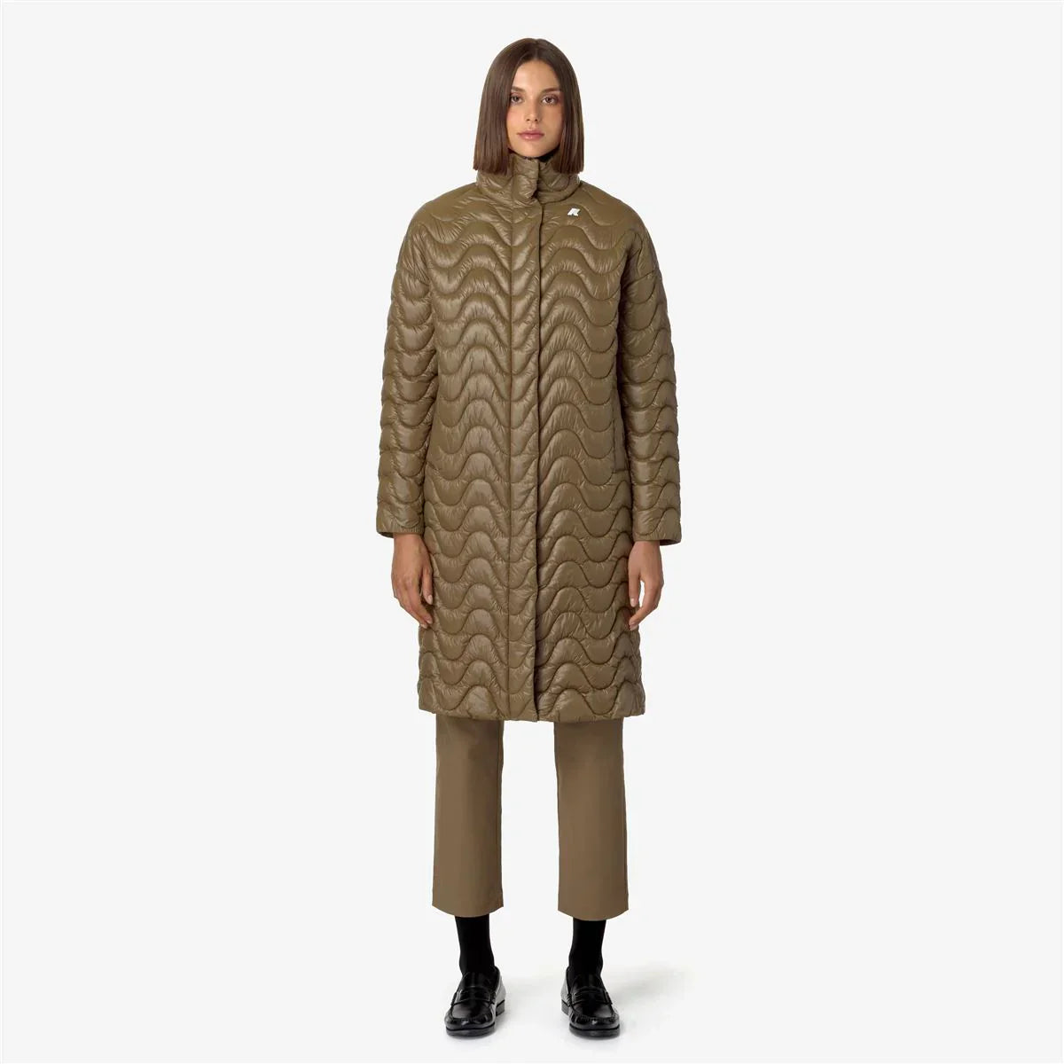 SONJA QUILTED WARM BROWN CORDA