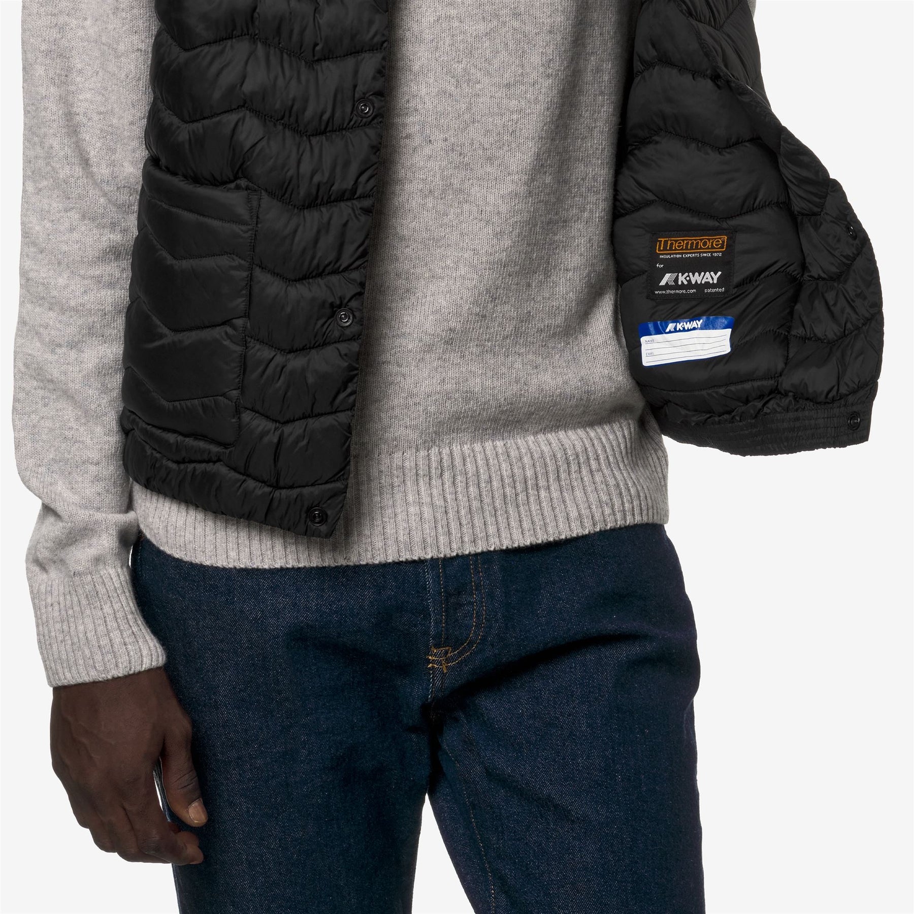 VALTY QUILTED WARM BLACK PURE