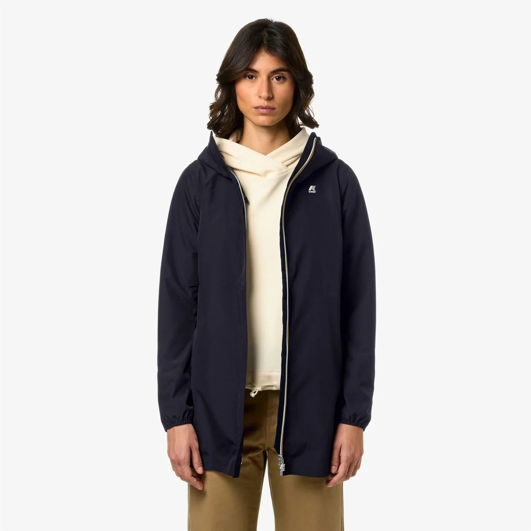 SOPHIE ECO STRETCH DOT BLUE DEPTH