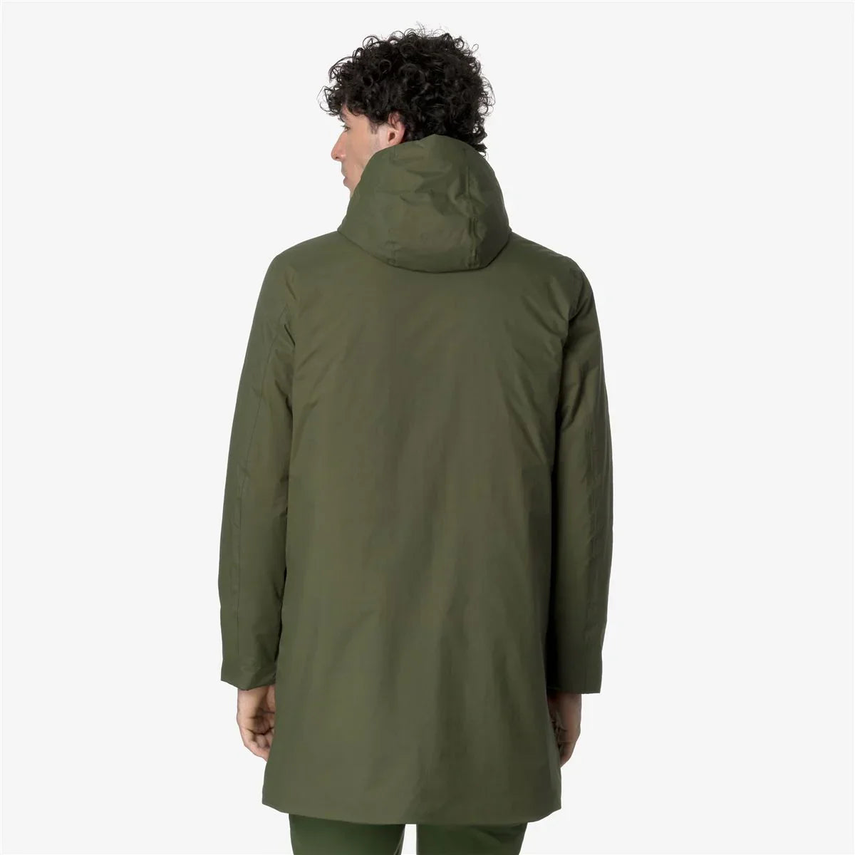THOMAS WARM OTTOMAN GREEN CYPRESS