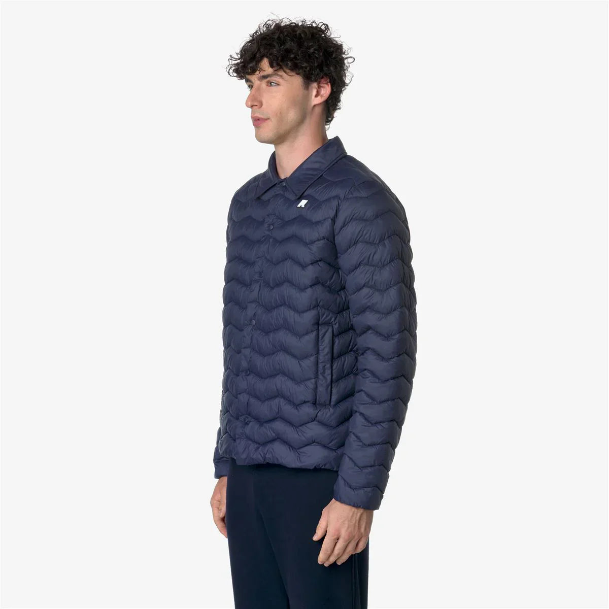 BRUNO QUILTED WARM BLUE DEPTH