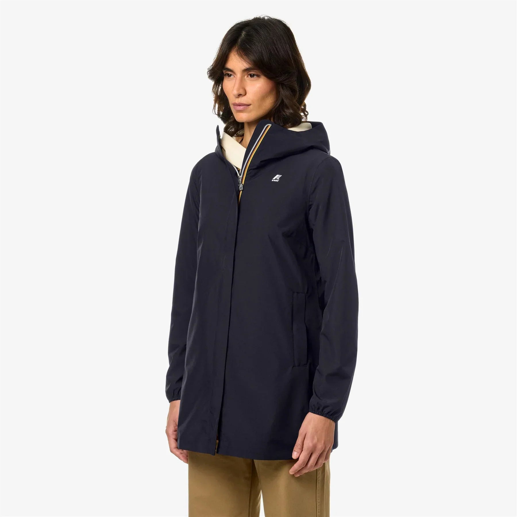 SOPHIE ECO STRETCH DOT BLUE DEPTH