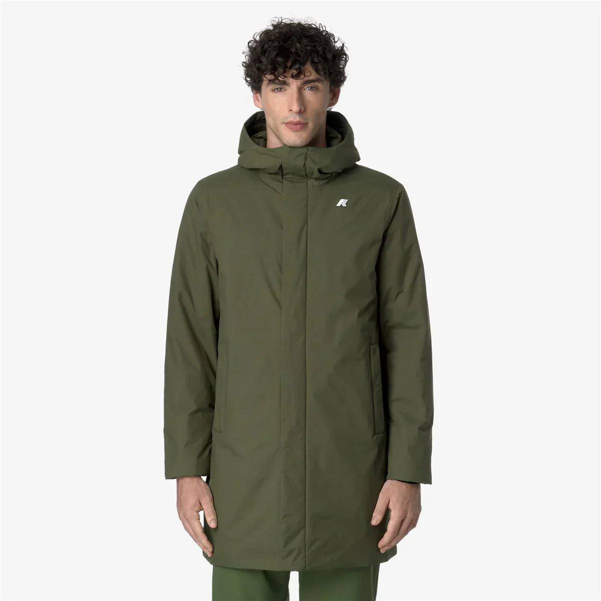 THOMAS WARM OTTOMAN GREEN CYPRESS