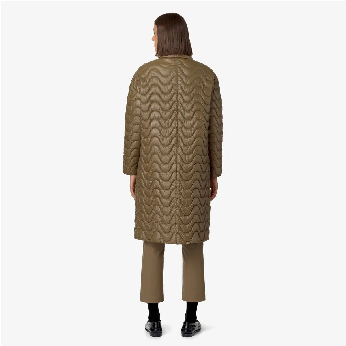 SONJA QUILTED WARM BROWN CORDA