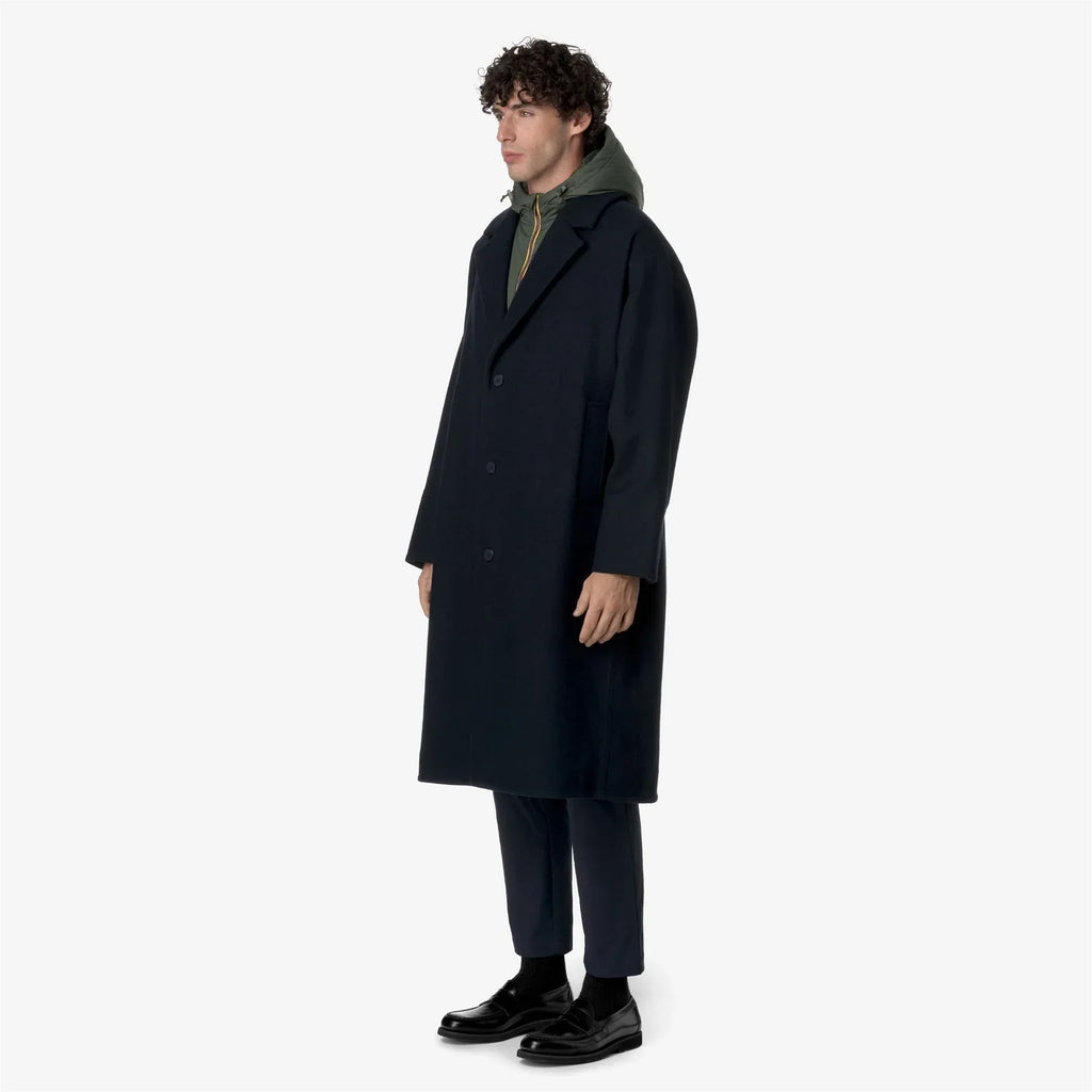 JENZAC WOOLMARK BLUE DEPTH-GREEN BLACKISH