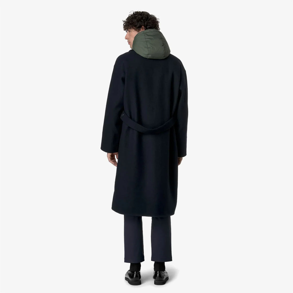 JENZAC WOOLMARK BLUE DEPTH-GREEN BLACKISH